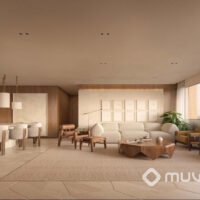 Gavia Moema - Perspectiva living 150m² Gavia Moema - Perspectiva living 150m²