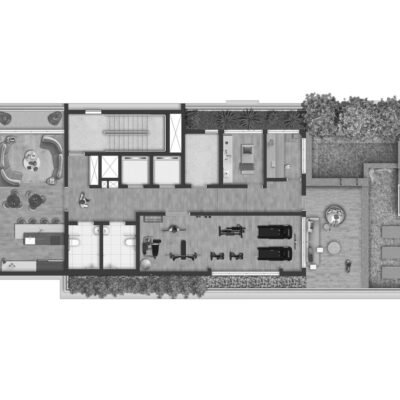 Hauser Home Design - Implantação rooftop Hauser Home Design - Implantação rooftop