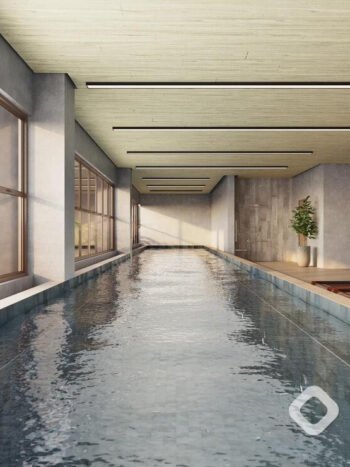 Infinity Brooklin - Piscina coberta