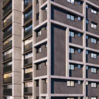 Quintessence Campo Belo - Detalhe fachada Quintessence Campo Belo - Detalhe fachada