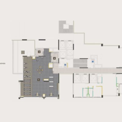 Quintessence Campo Belo - Implantação 2º pavimento Quintessence Campo Belo - Implantação 2º pavimento