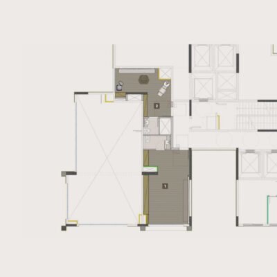 Quintessence Campo Belo - Implantação 3º pavimento Quintessence Campo Belo - Implantação 3º pavimento