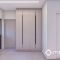 Skyline Brooklin - Perspectiva área de serviço Skyline Brooklin - Perspectiva área de serviço