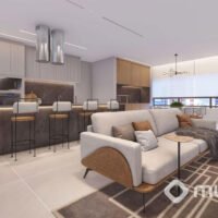 Skyline Brooklin - Perspectiva living Skyline Brooklin - Perspectiva living