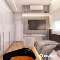 Skyline Brooklin - Perspectiva suíte 3 Skyline Brooklin - Perspectiva suíte 3