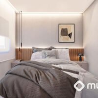 Skyline Brooklin - Perspectiva suíte master Skyline Brooklin - Perspectiva suíte master