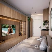 Today Vila Clementino - Perspectiva living 30m² | Final 1 Today Vila Clementino - Perspectiva living 30m² | Final 1