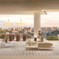 Zen Cyrela & Yoo - Perspectiva living 277m² Zen Cyrela & Yoo - Perspectiva living 277m²