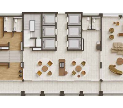 Metropolitan by Lindenberg - Implantação rooftop Metropolitan by Lindenberg - Implantação rooftop