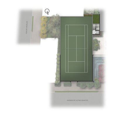 Green Garden by Cyrela - Implantação 1º pavimento Green Garden by Cyrela - Implantação 1º pavimento