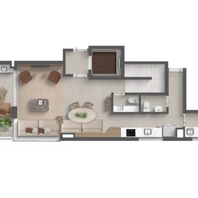 art-space-moema-planta-127m-duplex-inferior art-space-moema-planta-127m-duplex-inferior