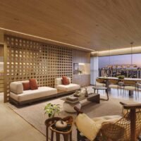 Casa Nacional - Perspectiva living 136m² Casa Nacional - Perspectiva living 136m²