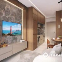 Reserva São Caetano Bosque - Perspectiva living 33m² Reserva São Caetano Bosque - Perspectiva living 33m²