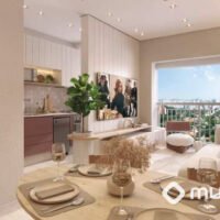 Reserva São Caetano Bosque - Perspectiva living 64m² Reserva São Caetano Bosque - Perspectiva living 64m²