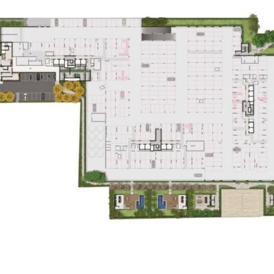 GranResort Reserva São Caetano - Implantação térreo GranResort Reserva São Caetano - Implantação térreo