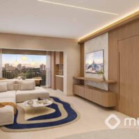 GranResort Reserva São Caetano - Perspectiva living 111m² GranResort Reserva São Caetano - Perspectiva living 111m²