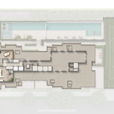 Wellness Chácara Santo Antônio - Implantação rooftop Wellness Chácara Santo Antônio - Implantação rooftop